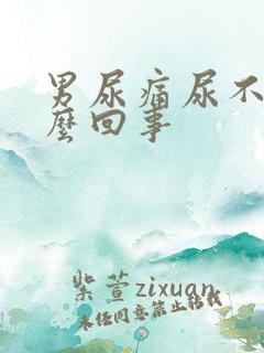 男尿痛尿不出怎么回事