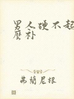 男人硬不起来怎么补