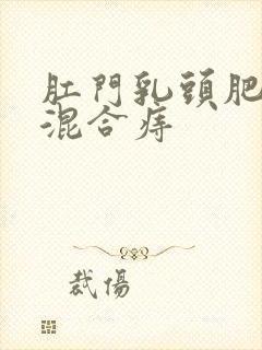 肛门乳头肥大加混合痔