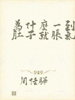 为什么一到下午肚子就胀气放屁