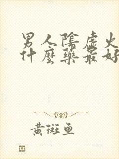 男人阴虚火旺吃什么药最好最快