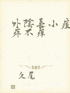 外阴长小痘痘不疼不痒