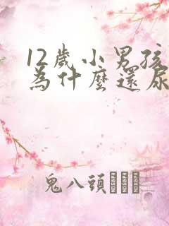 12岁小男孩儿为什么还尿床