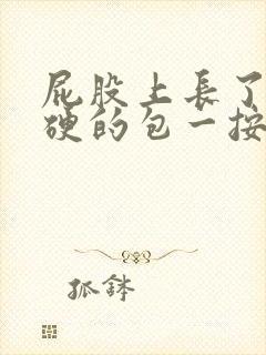 屁股上长了个硬硬的包一按就疼