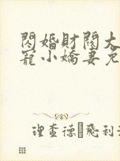 闪婚财阀大叔强宠小娇妻免费阅读小说