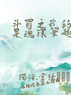 斗罗之我的武魂是魂环笔趣阁