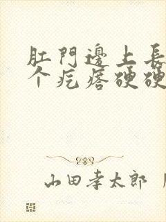 肛门边上长了一个疙瘩硬硬的不痛