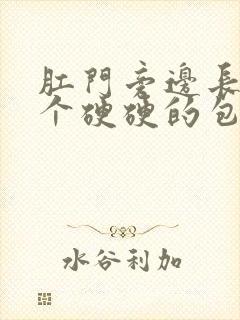 肛门旁边长了一个硬硬的包,一按就疼