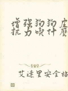 增强狗狗皮肤抵抗力吃什么能好