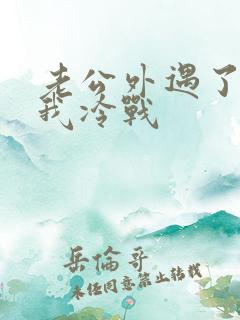 老公外遇了还和我冷战