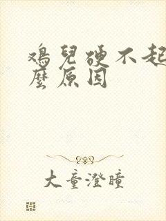 鸡儿硬不起是什么原因