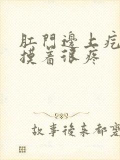 肛门边上疙瘩 摸着很疼