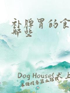 补脾胃的食物有哪些