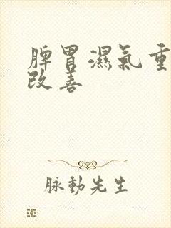 脾胃湿气重怎么改善