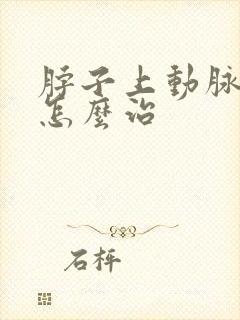 脖子上动脉斑块怎么治