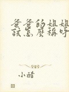 爸爸的姐姐老公该怎么称呼