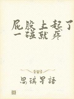 屁股上起了疙瘩一碰就疼