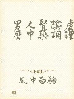 男人肾阴虚吃什么中药调理