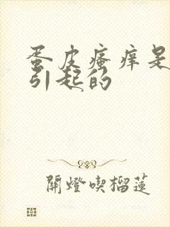 蛋皮瘙痒是什么引起的