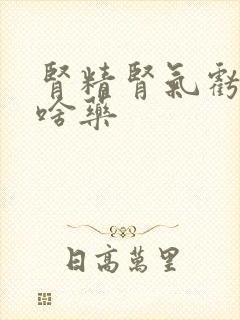 肾精肾气亏虚吃啥药