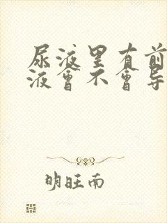 尿液里有前列腺液会不会导致泡沫