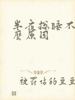 半夜总睡不着什么原因