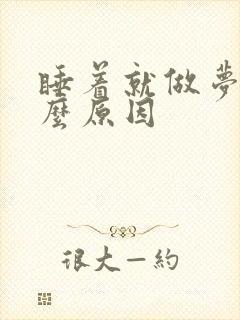 睡着就做梦是什么原因