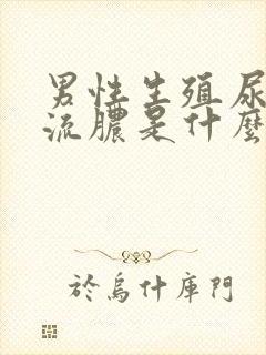 男性生殖尿道口流脓是什么病