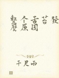 整个舌苔发白什么原因