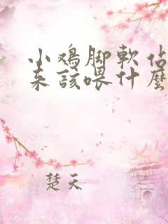 小鸡脚软站不起来该喂什么药