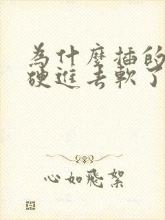 为什么插的时候硬进去软了