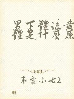 男下体流黄色液体是什么原因引起的