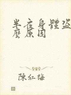 半夜身体盗汗什么原因