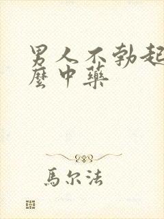 男人不勃起吃什么中药