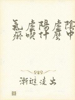 气虚阳虚阴虚血瘀吃什么中药