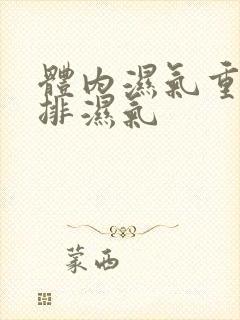 体内湿气重如何排湿气