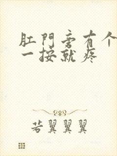 肛门旁有个肿块一按就疼