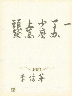 头上少了一块头发怎么办