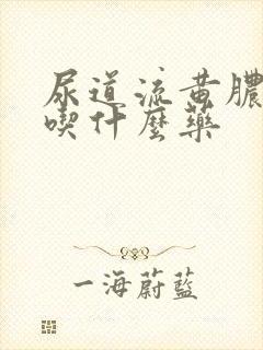 尿道流黄脓刺痛吃什么药