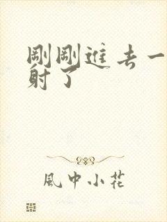 刚刚进去一点就射了