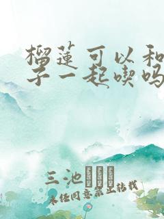 榴莲可以和脆柿子一起吃吗