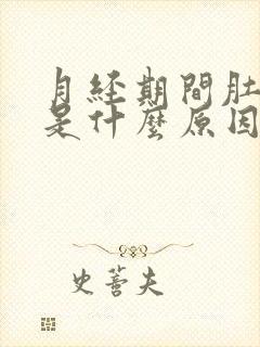 月经期间肚子痛是什么原因