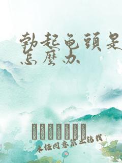 勃起龟头是软的怎么办