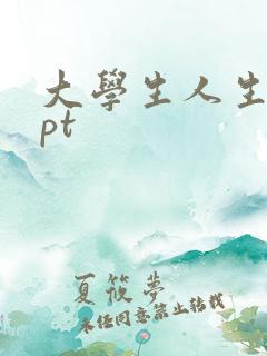 大学生人生观ppt