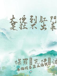 大便到肛门口就是拉不出来怎么办