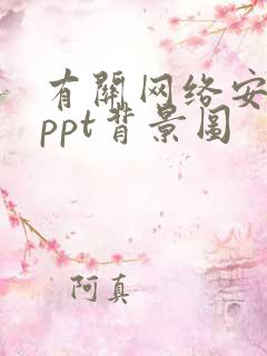 有关网络安全的ppt背景图