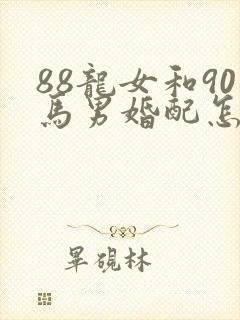 88龙女和90马男婚配怎么样