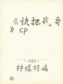 《快把我哥带走》cp