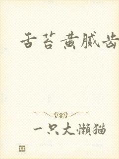 舌苔黄腻齿痕舌