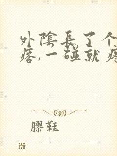 外阴长了个小疙瘩,一碰就疼